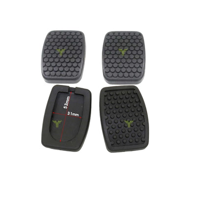 BYSON Brake Pedal Rubber (2-Piece Set) for 3-Wheel Agriculture Truck