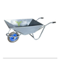 BYSON Heavy-Duty Wheelbarrow for Plantation & Farm Use