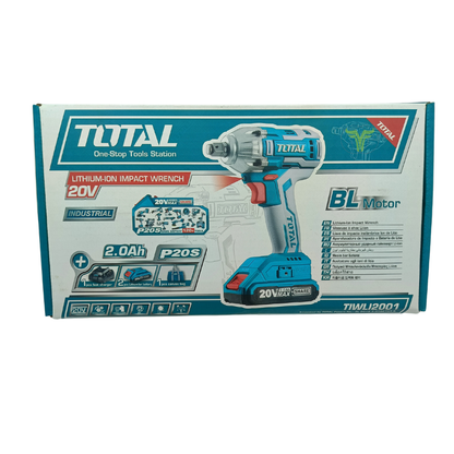 TOTAL TIWLI2001 LTHIUMi-ION IMPACT WRENCH - BL MOTOR