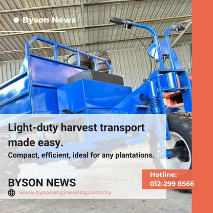 BYSON Agriculture Truck X-600 Standard (Manual 3-Wheel Mini Truck)