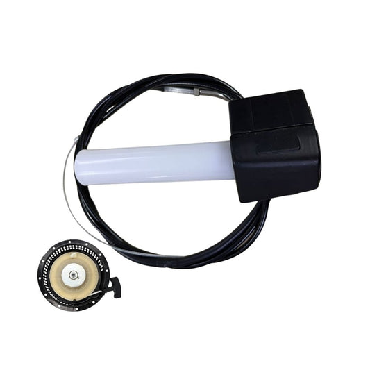 BYSON Throttle Tube, Switch & Cable Set for 3-Wheel Agriculture Truck